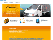 Tablet Screenshot of olstrans.pl